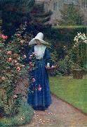 Edmund Blair Leighton The roses' day oil painting